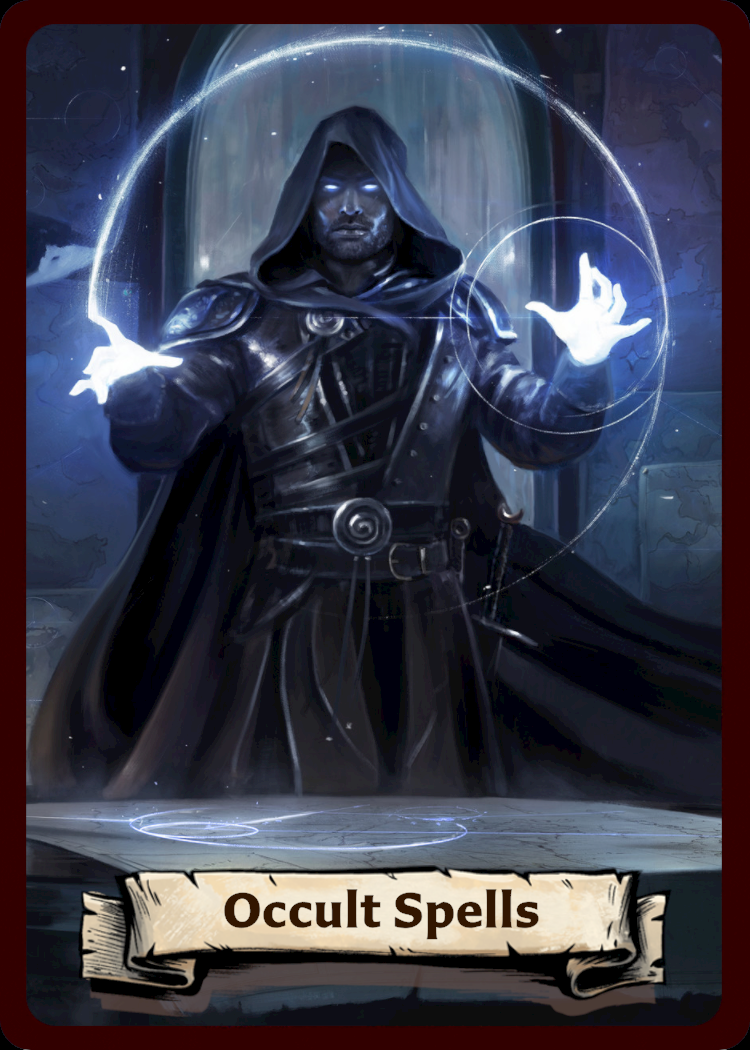 Occult Spells - Back